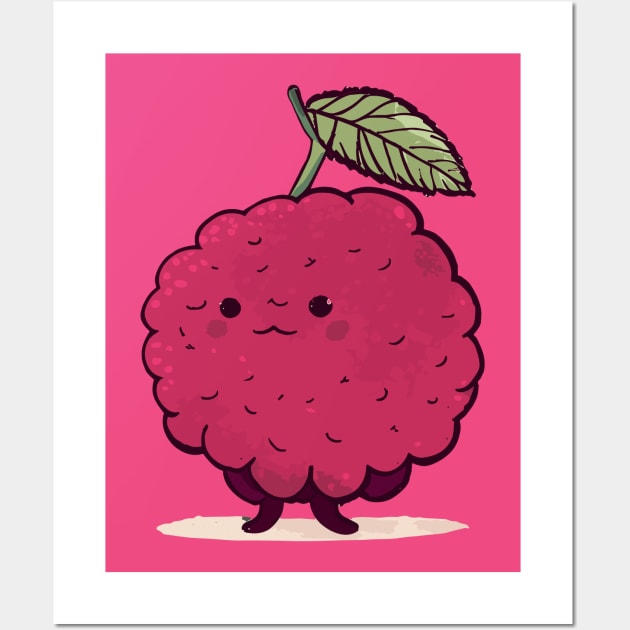 Raspberry Wall Art by yasinylcu